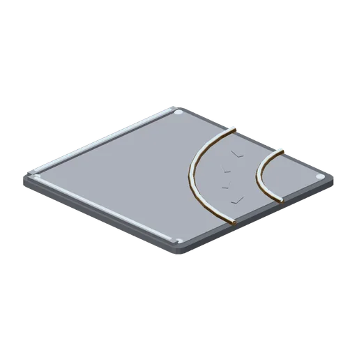 Repulsor road plate, quarter turn (Hover Transit and Antigrav Fleet)