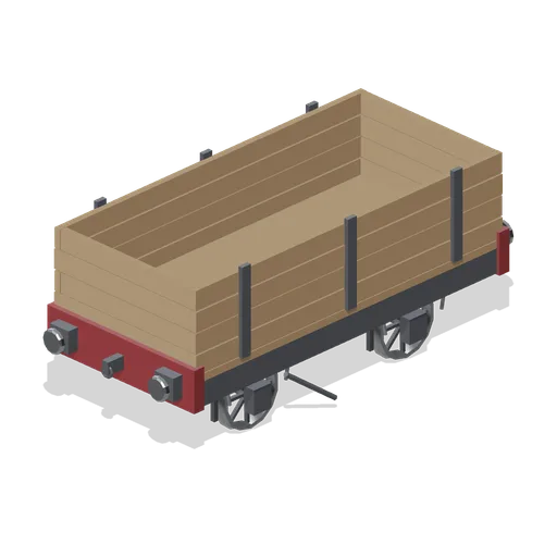 Open mineral wagon (Steam Era Railway and Rolling Stock)