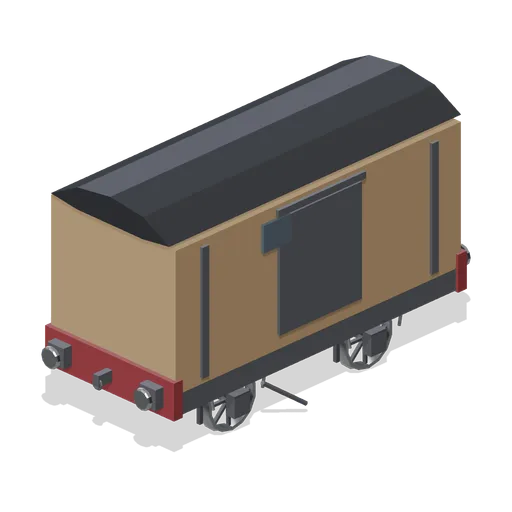 Covered goods van (Steam Era Railway and Rolling Stock)