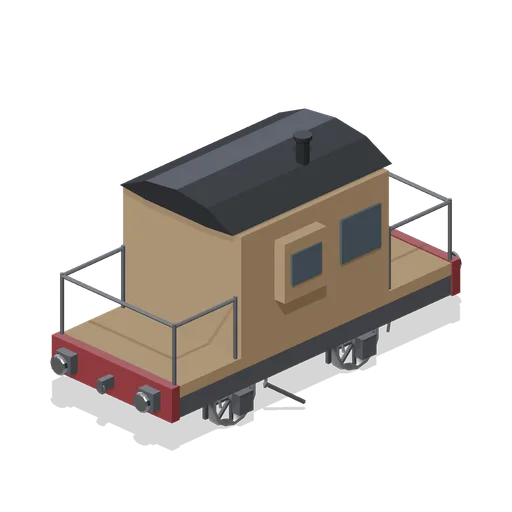 Goods brake van (Steam Era Railway and Rolling Stock)
