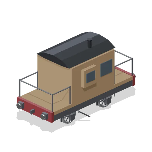 Goods brake van (Steam Era Railway and Rolling Stock)