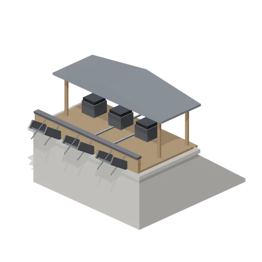 Coaling stage (Steam Era Railway and Rolling Stock)