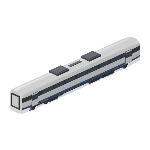 High speed trailer car (Modern Rail and Metro Network)