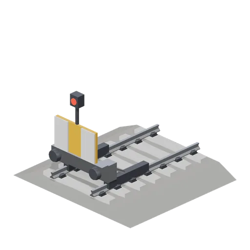 Friction buffer stop (Modern Rail and Metro Network)