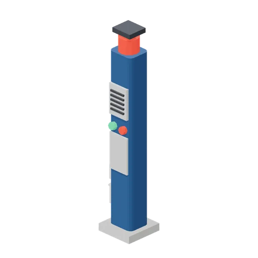 Emergency help point (Modern Rail and Metro Network)