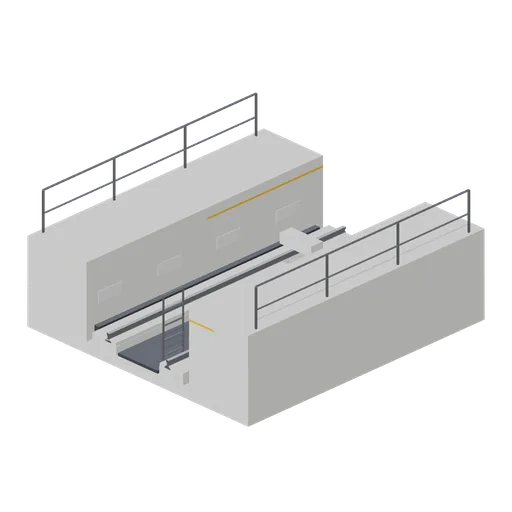 Inspection pit module (Modern Rail and Metro Network)