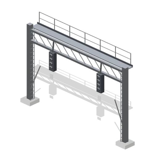 Signal gantry (Modern Rail and Metro Network)