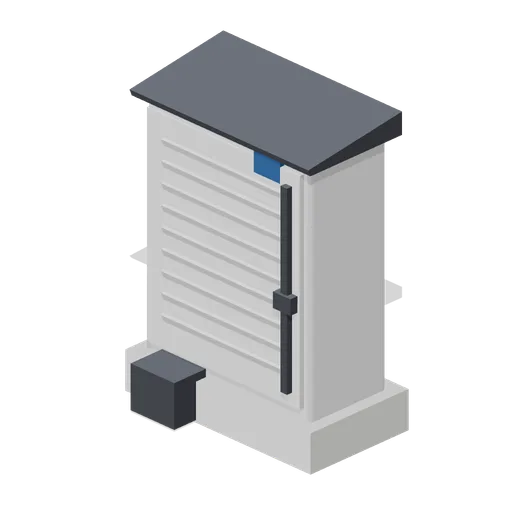 Lineside relay cabinet (Modern Rail and Metro Network)