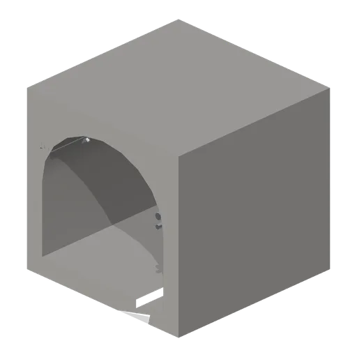 Straight mine drift 4 m (Underground Mine and Shaft Works)