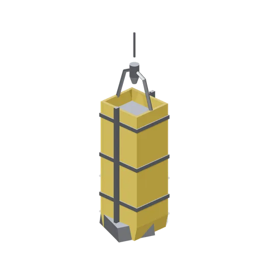 Bottom dump ore skip (Underground Mine and Shaft Works)