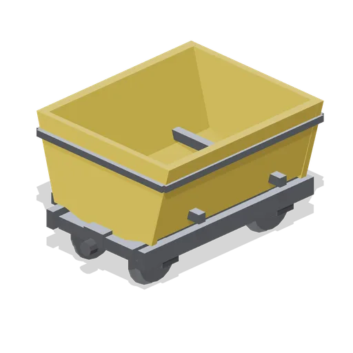 Side tipping ore cart (Underground Mine and Shaft Works)