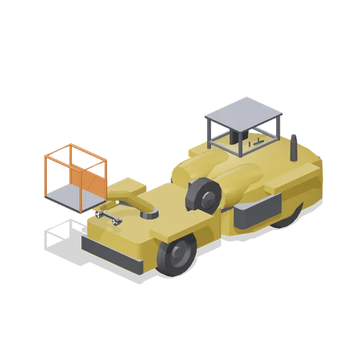 Explosive charging unit (Underground Mine and Shaft Works)