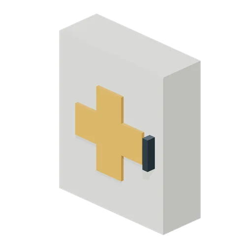 First aid supply cabinet (Football Soccer Club Grounds)