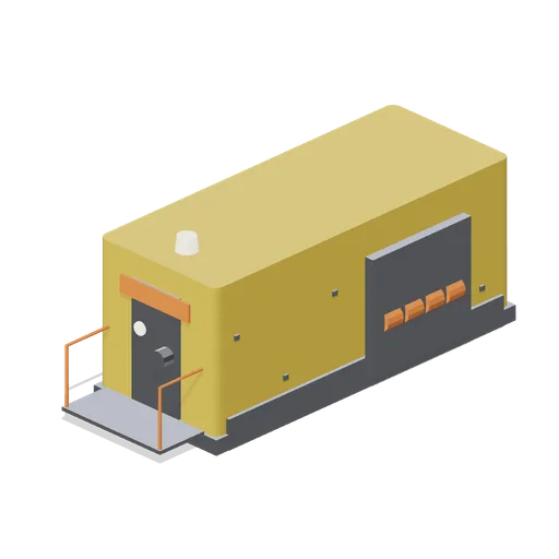 Underground refuge chamber (Underground Mine and Shaft Works)