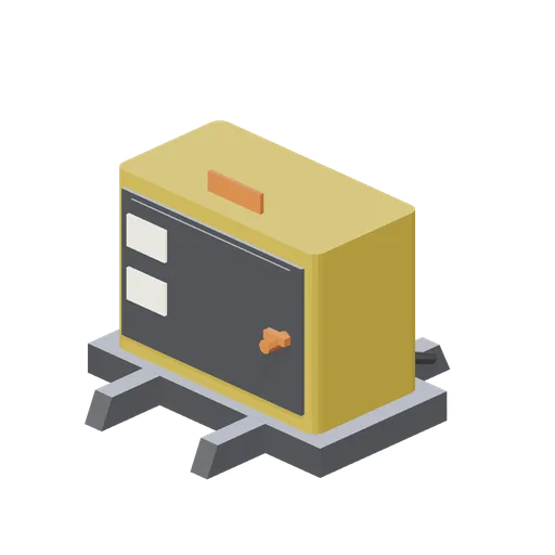 Power distribution box (Underground Mine and Shaft Works)