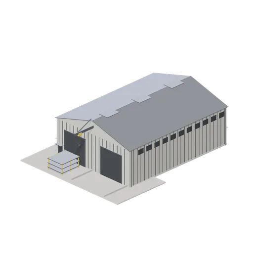 Maintenance workshop (Ore Processing and Haulage Plant)