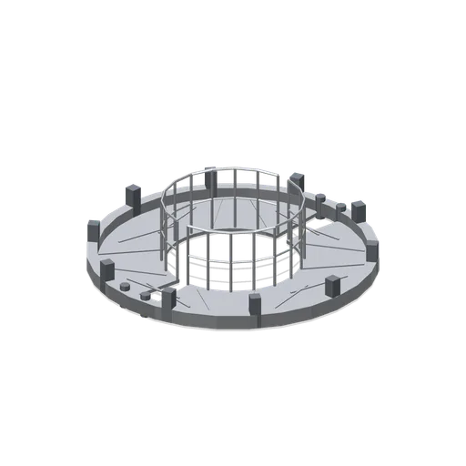 Silo work platform ring (Cold War Missile Silo and Command Bunker)