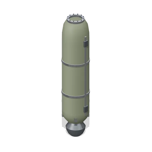 Period first stage motor (Cold War Missile Silo and Command Bunker)