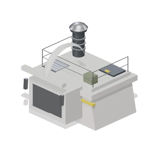 Silo exhaust duct headworks (Cold War Missile Silo and Command Bunker)