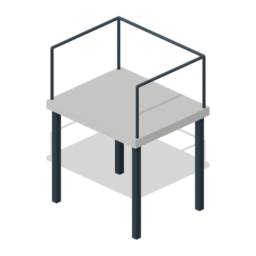 Broadcast camera platform (Football Soccer Club Grounds)