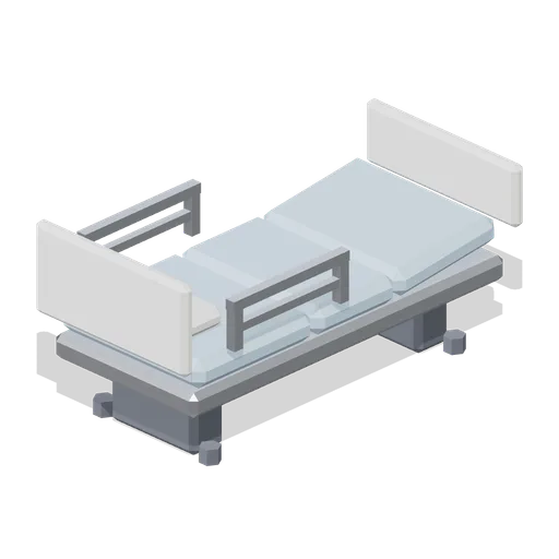 Adjustable Ward Bed (Hospital Wards and Clinic Operations)