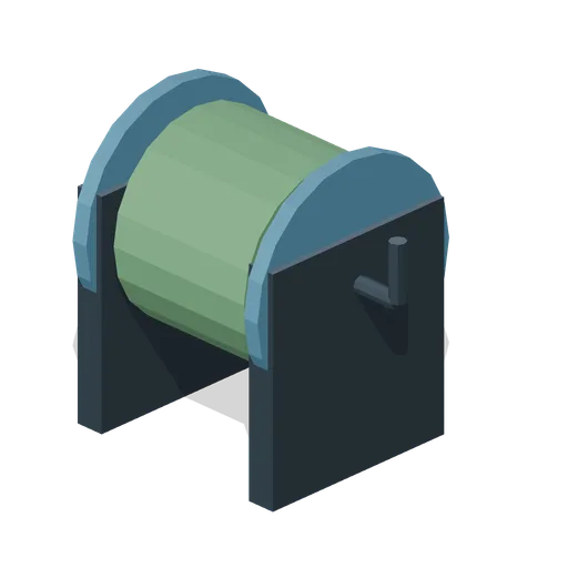 Groundskeeper hose reel (Football Soccer Club Grounds)