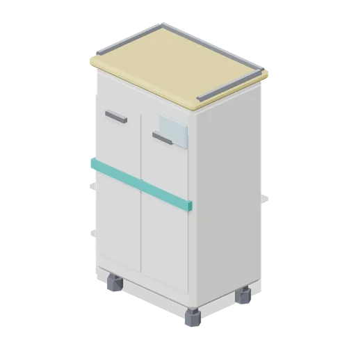 Sterile Supply Cart (Hospital Wards and Clinic Operations)