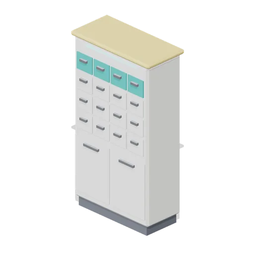 Dispensing Cabinet (Hospital Wards and Clinic Operations)