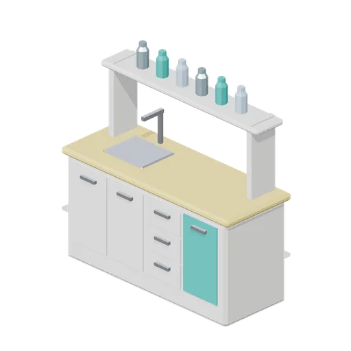 Prep Counter (Hospital Wards and Clinic Operations)