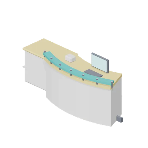 Reception Desk (Hospital Wards and Clinic Operations)