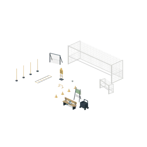 Soccer training corner (Football Soccer Club Grounds)