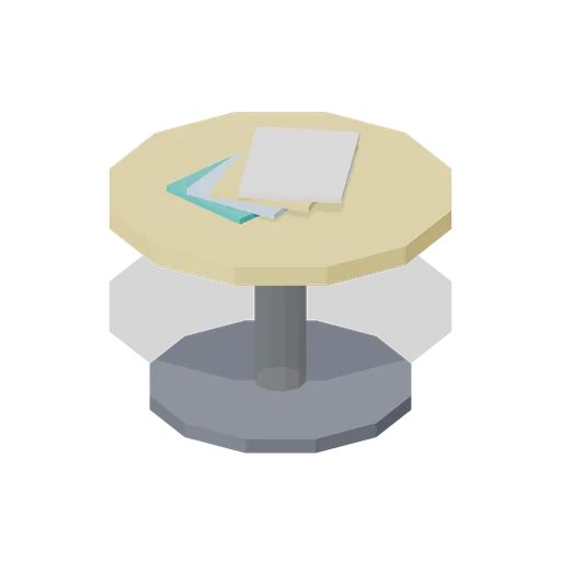 Magazine Table (Hospital Wards and Clinic Operations)