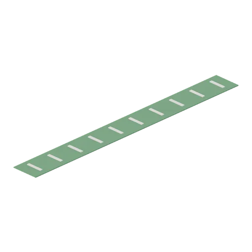 Individual hash mark practice lane (American Football Stadium Kit)