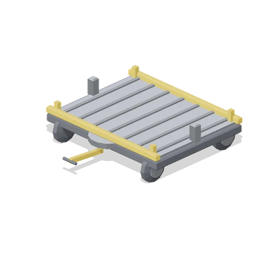 Container Dolly (Airport Terminal and Ground Operations)