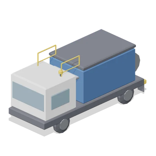 Lavatory Service Truck (Airport Terminal and Ground Operations)