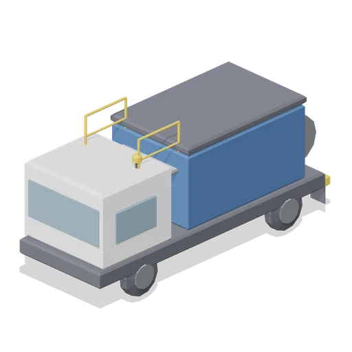 Lavatory Service Truck (Airport Terminal and Ground Operations)