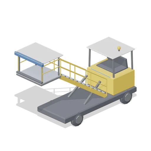 Passenger Air Stairs (Airport Terminal and Ground Operations)