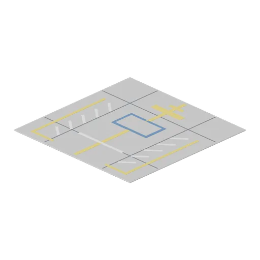 Stand Marking Tile (Airport Terminal and Ground Operations)