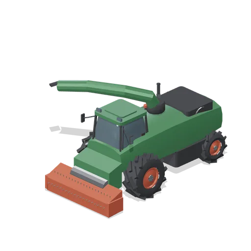 Self-propelled forage harvester (Arable Fields and Farm Machinery)