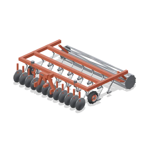 Four metre stubble cultivator (Arable Fields and Farm Machinery)