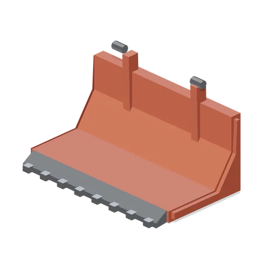 Loader bucket attachment (Arable Fields and Farm Machinery)