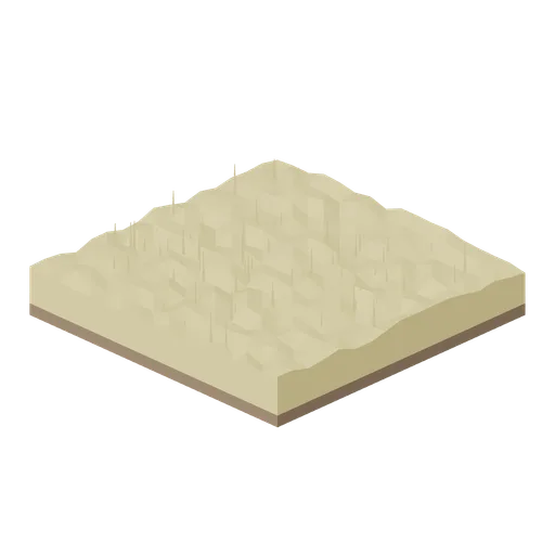 Field tile, standing wheat (Arable Fields and Farm Machinery)