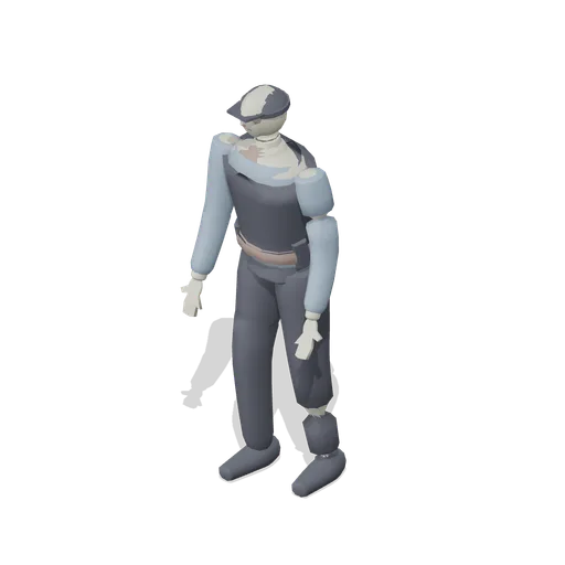 Infected patrol officer (Undead Horde and Infected Variants)