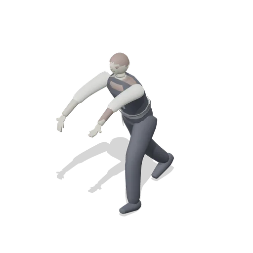 Infected mechanic, lunging (Undead Horde and Infected Variants)
