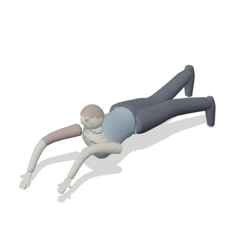 Fallen body (Undead Horde and Infected Variants)