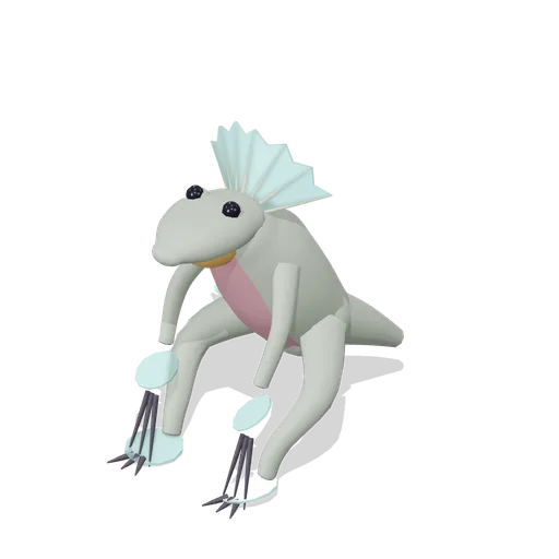 Amphibious Frilled Xeno (Xeno Species and Alien Creatures)