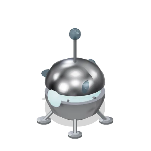 Drone probe sphere, deployed (UFO Crash Site and Recovery Facility)