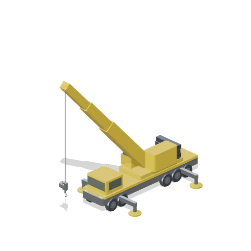 Heavy lift crane (UFO Crash Site and Recovery Facility)