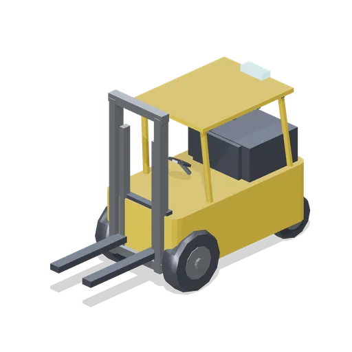 Counterbalance forklift (UFO Crash Site and Recovery Facility)