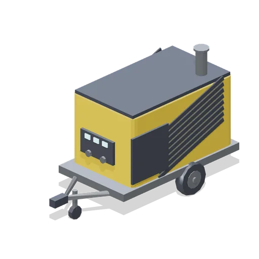 Generator trailer (UFO Crash Site and Recovery Facility)
